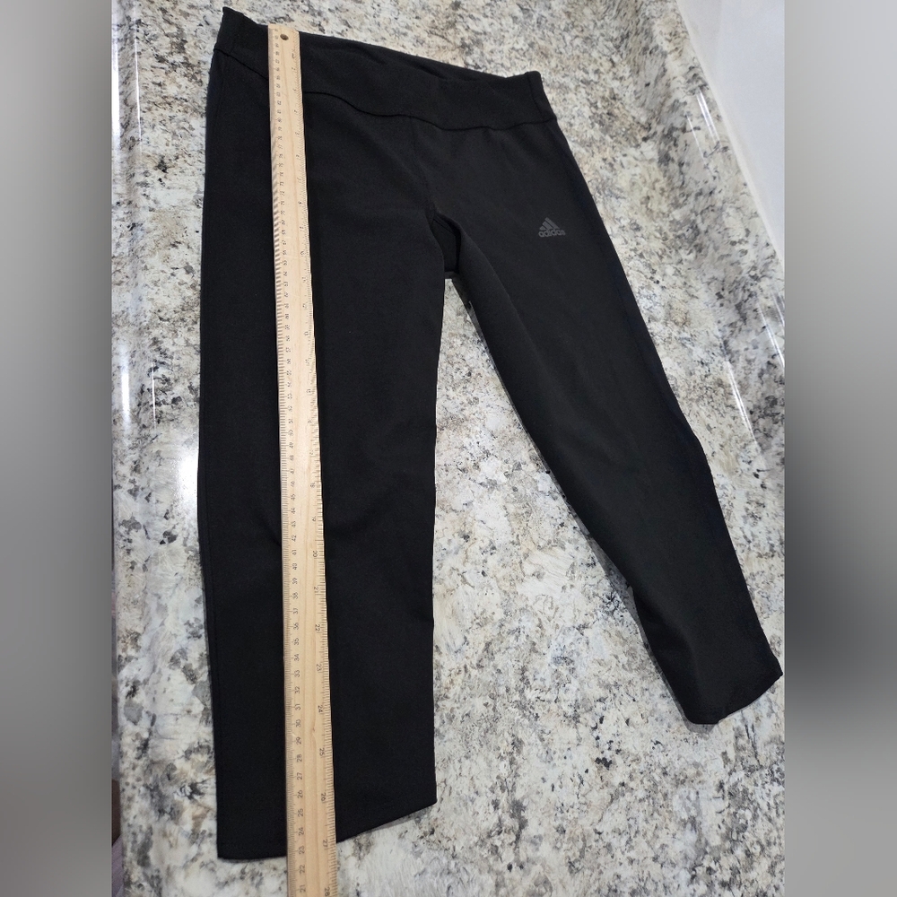 Adidas Climacool Energy Running Leggings Black 7/8 Length Size M Reflective - Picture 7 of 10